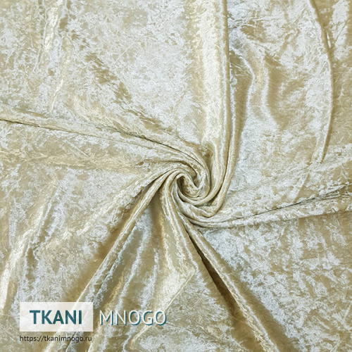 Фото “842-1” (однотонный бежевый) - фактуры бархата