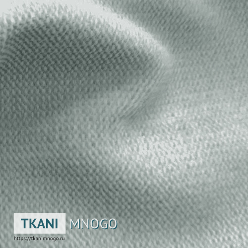 Фото фактуры велюра “Leon 007” (однотонный серый)