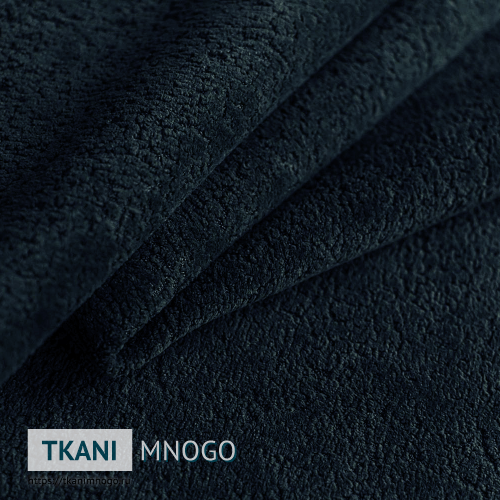 Фото фактуры велюра “22” (однотонный синий)