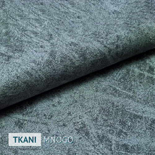 Фото ткани 13 - серый однотонный. Производитель Китай. Замша крупным планом.