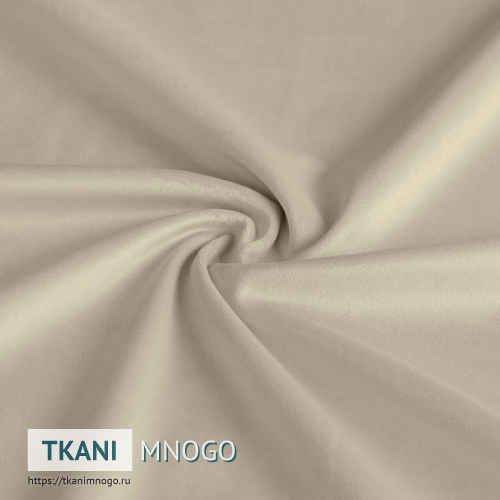 Фото текстиля F1-1 артикул - бежевый однотонный. Производитель Китай. Замша - фактура.